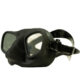Mask Apollon Black Black white background (2)