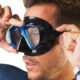 Mask Juno Black Blue with model (3)