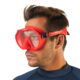 Visor Hera Rojo (5) diving masks mexico
