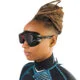 Goggle Master Negro Rojo (2) Freediving goggles