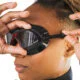 Goggle Master Negro Rojo (3) Goggles para apnea