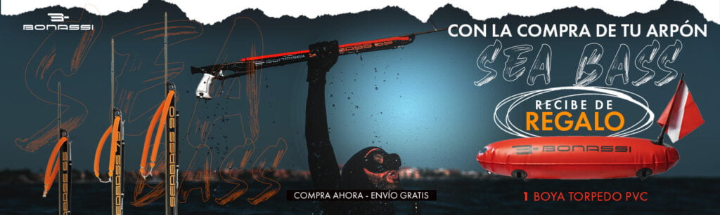Promoción Arpón Sea Bass pesca submarina