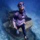 Rashguard Caballero waves